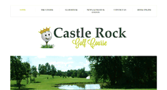 Desktop Screenshot of castlerockgolfcourse.com